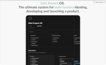 Side Project OS gallery image