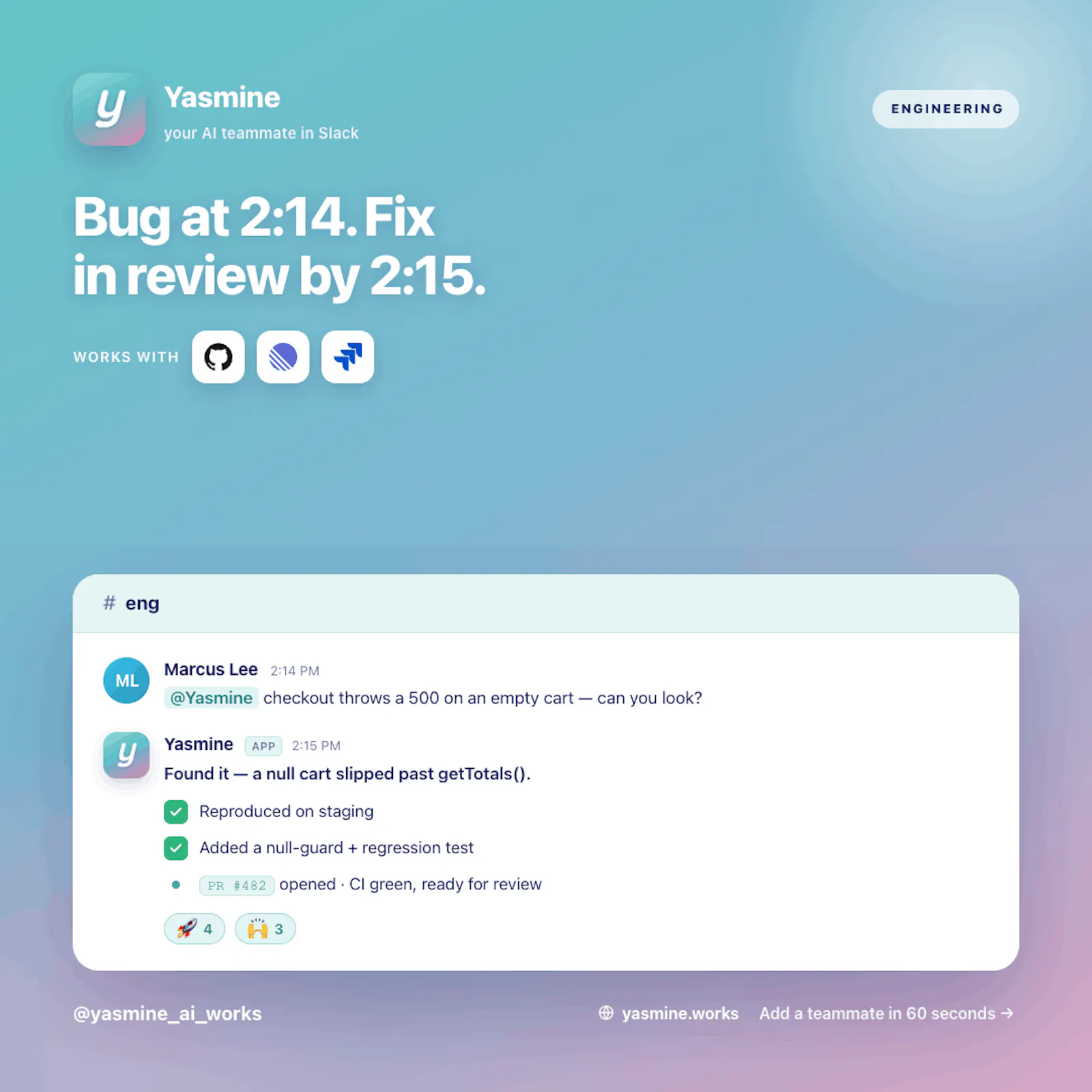 Yasmine Works screenshot 3