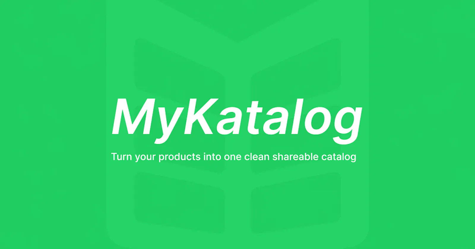 MyKatalog screenshot 1