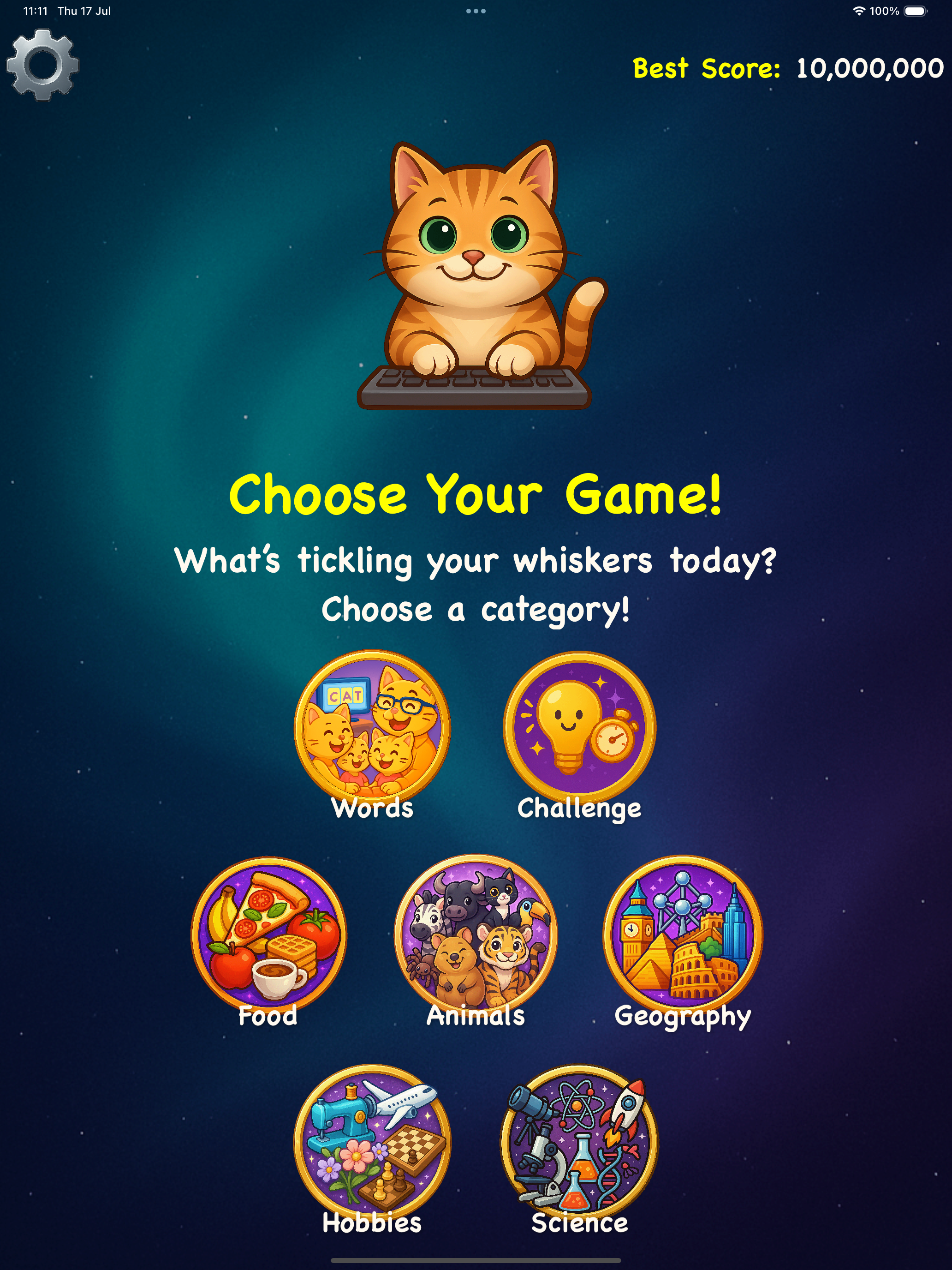 Gatti e indizi - Divertimento per tutte le età con puzzle di parole e categorie di quiz media 3