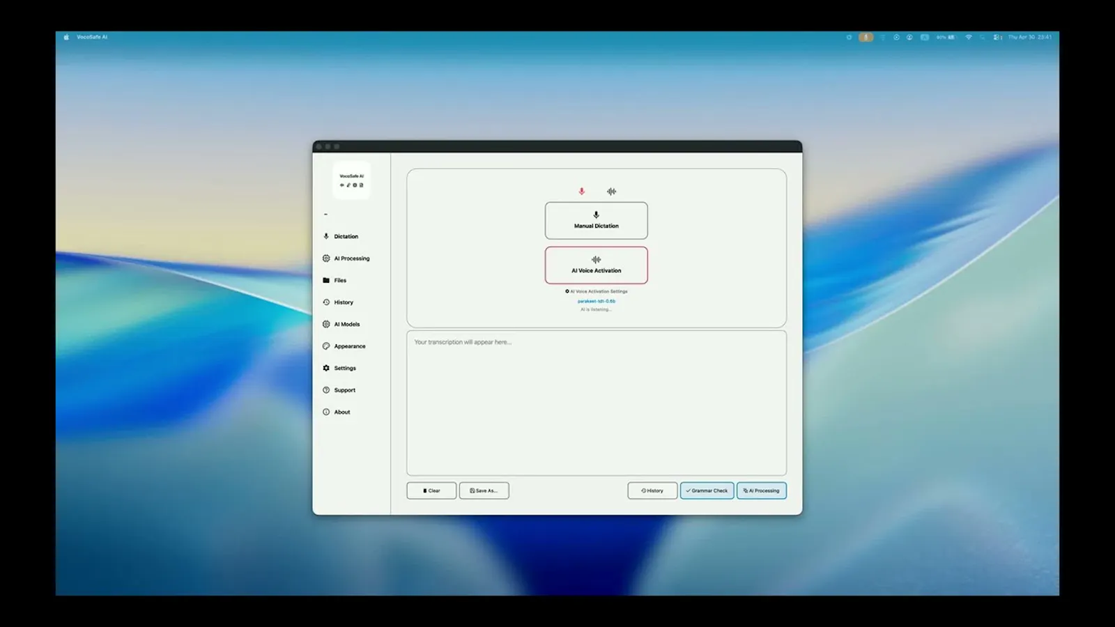  VocoSafe AI screenshot 1 (video preview)
