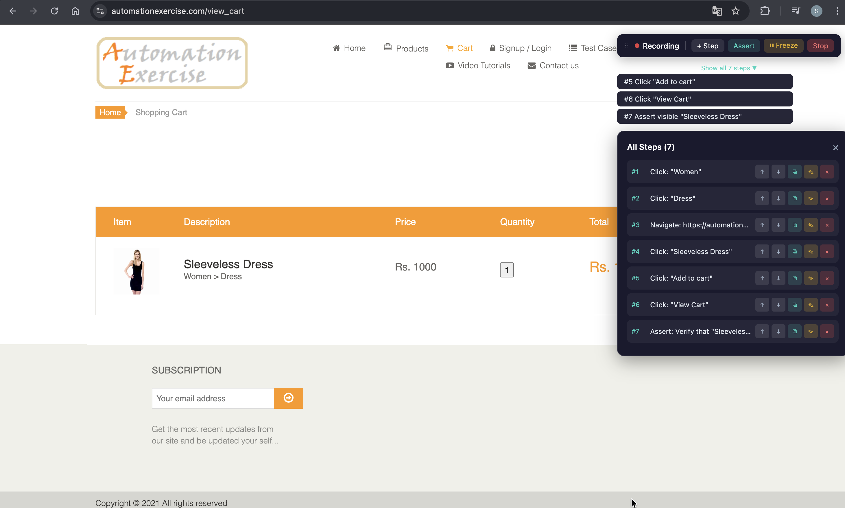 Test Buggy gallery image