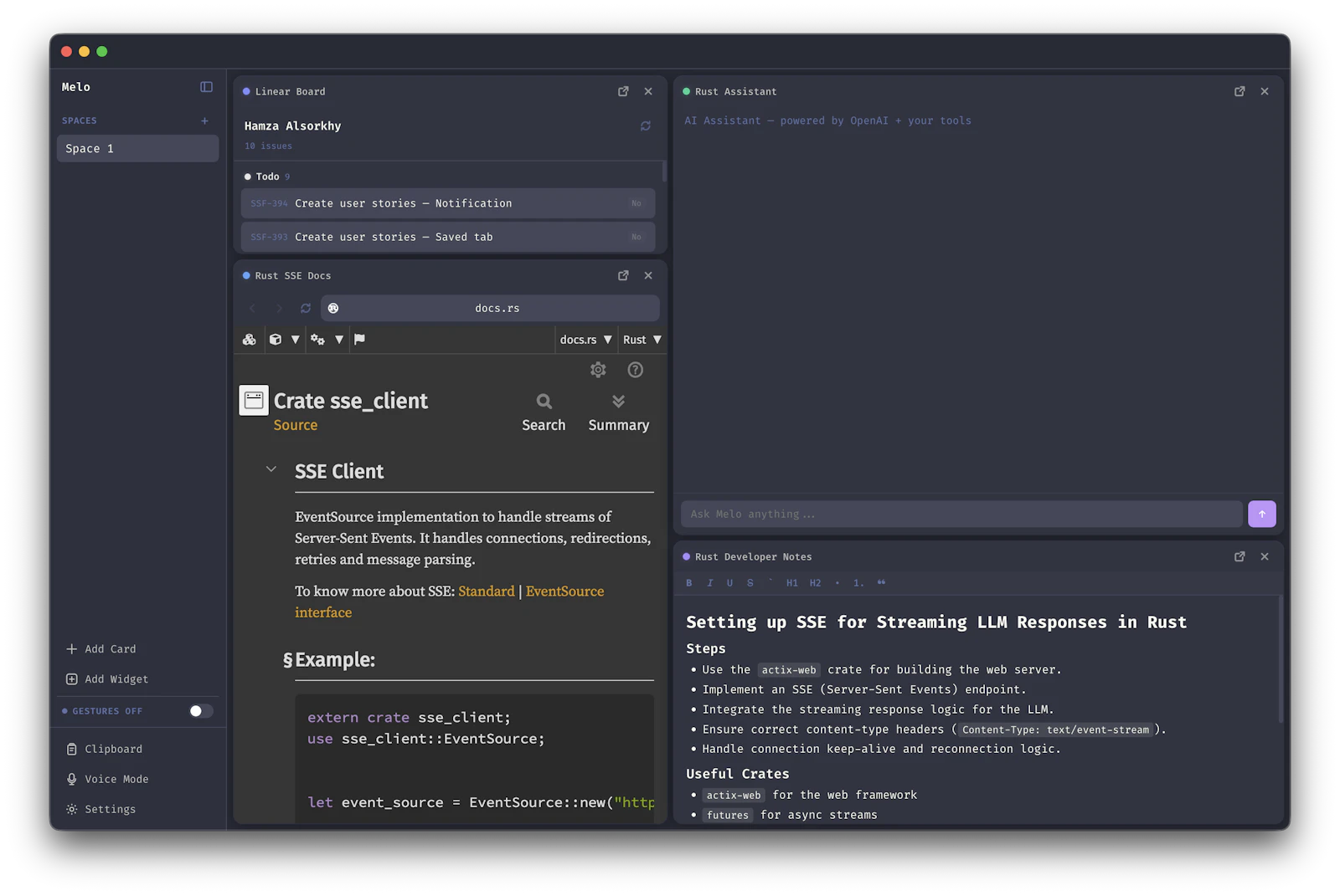 Melo screenshot 4
