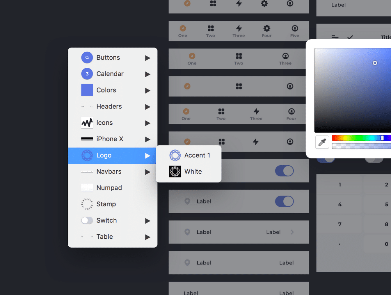 Think Mobile UI Kit gallery image