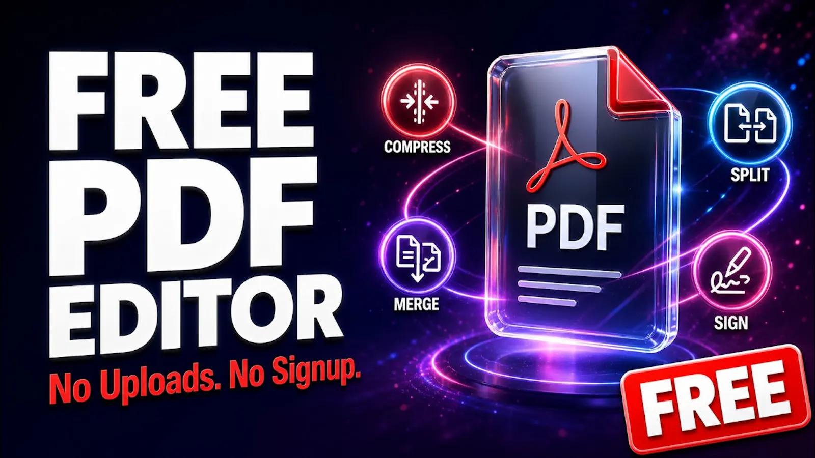 PDFTools screenshot 1 (video preview)