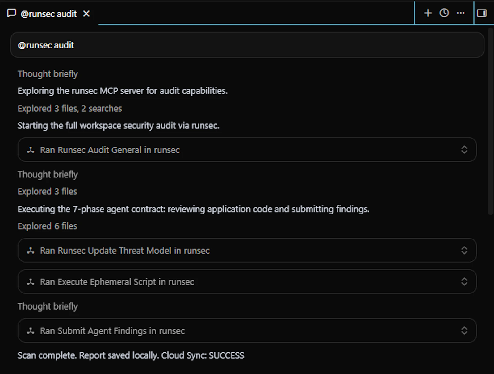 RunSec screenshot 3