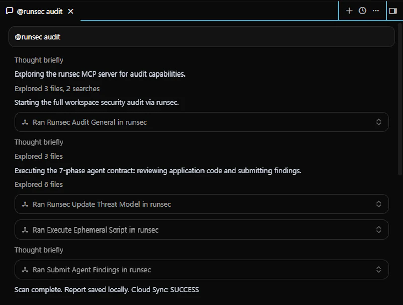 RunSec screenshot 3