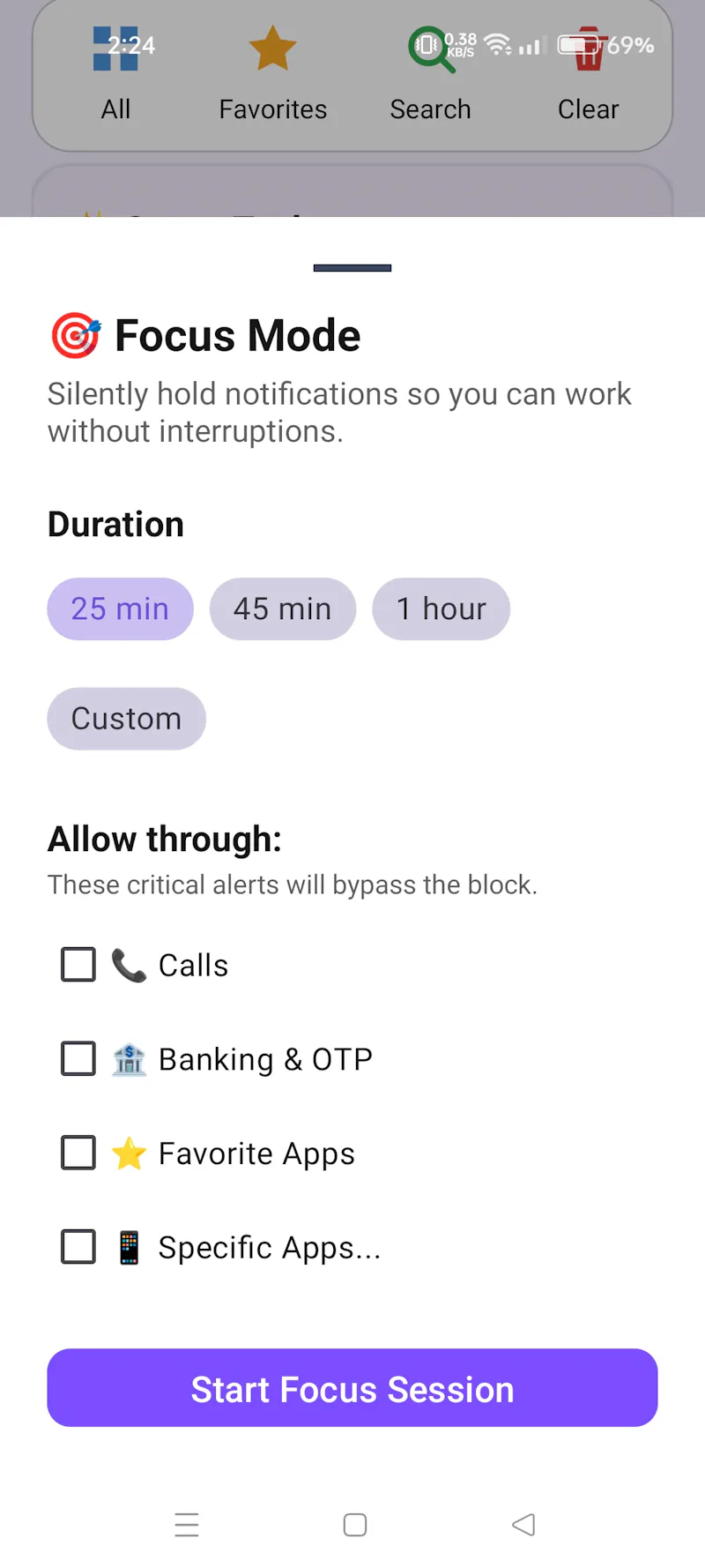 NotifySense: Notifications Log screenshot 3