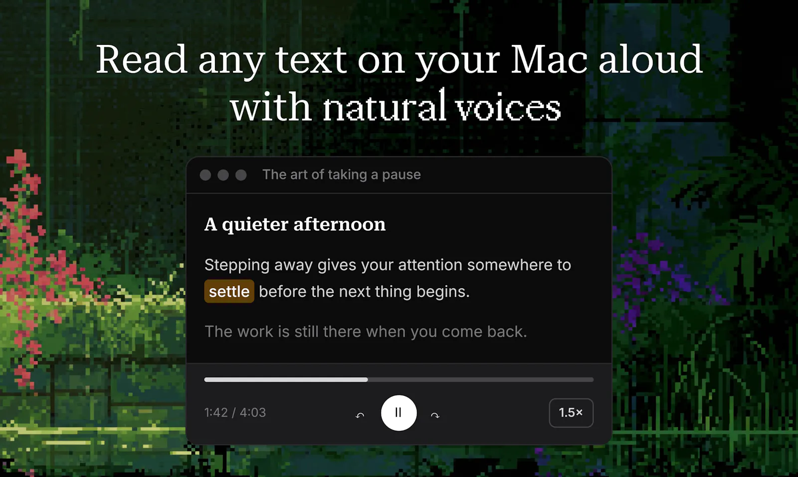 Epilude Narrator screenshot 2