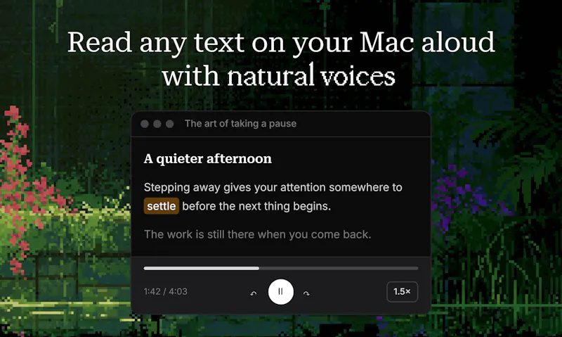 Epilude Narrator screenshot 2