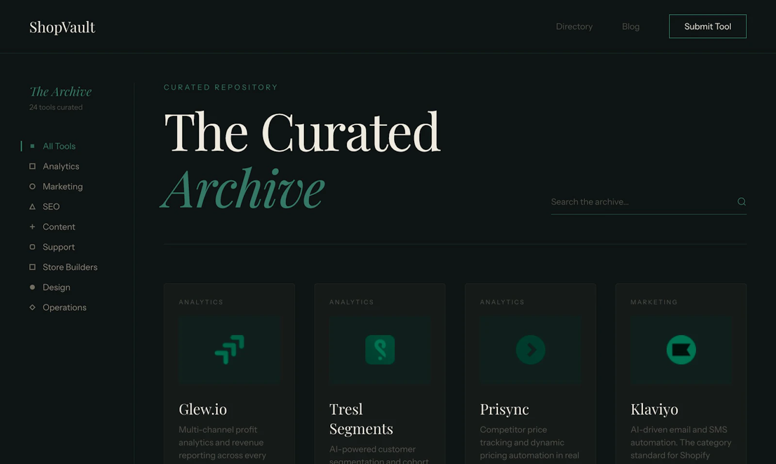 ShopVault screenshot 1