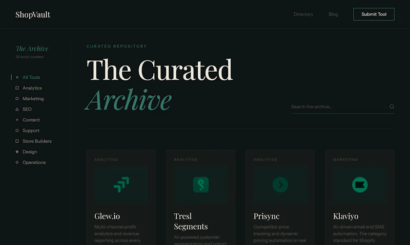 ShopVault screenshot 1