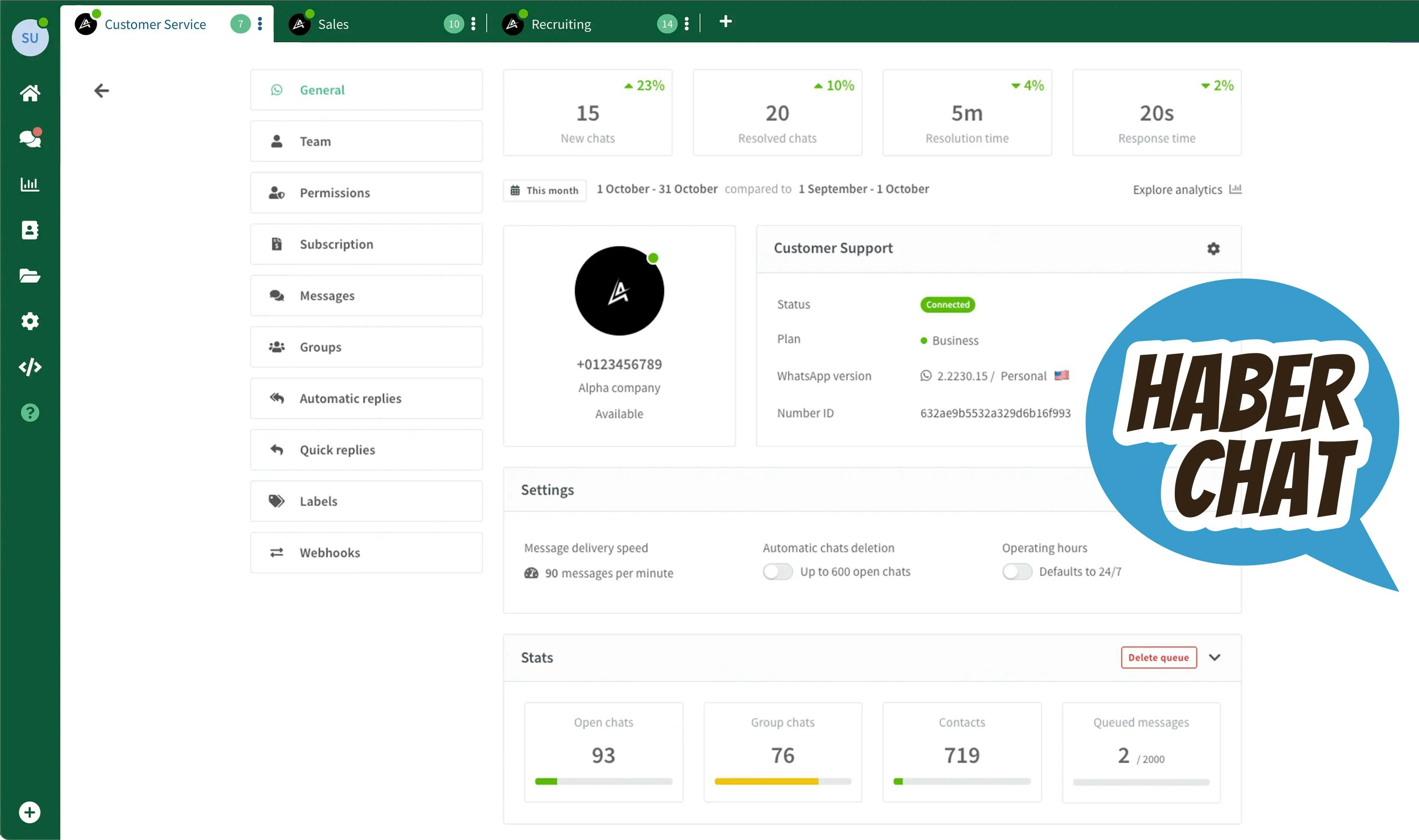 Haber Chat gallery image