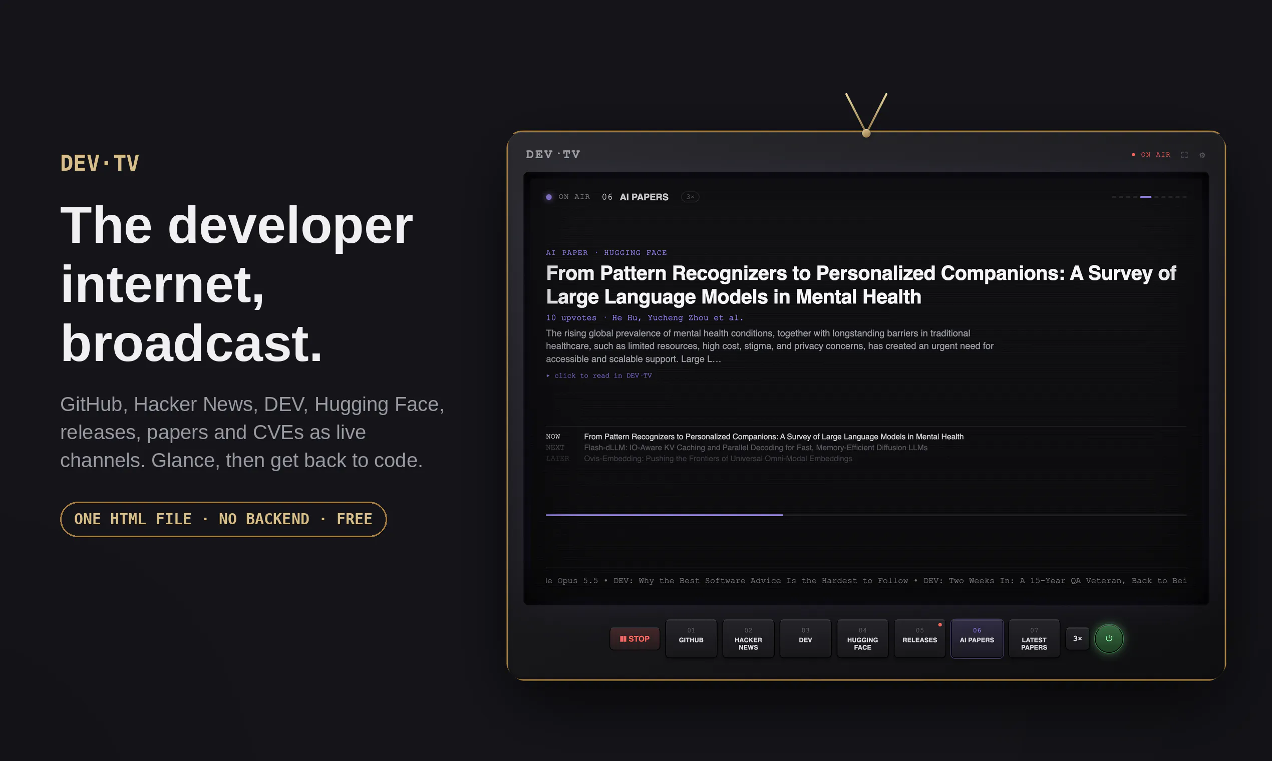 DEV·TV gallery image