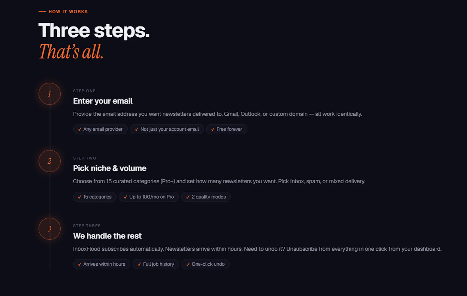 InboxFlood screenshot 2