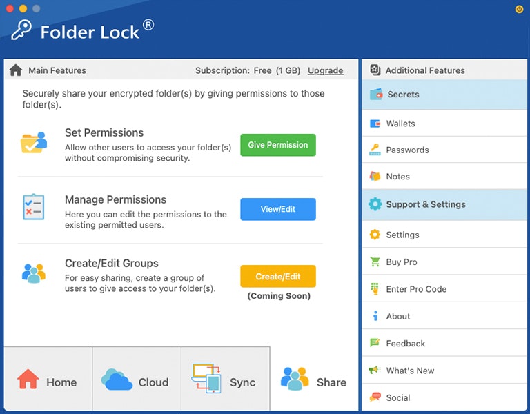 Folder Lock for Mac gallery image