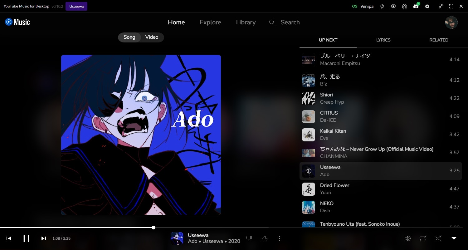 Youtube Music for Desktop gallery image