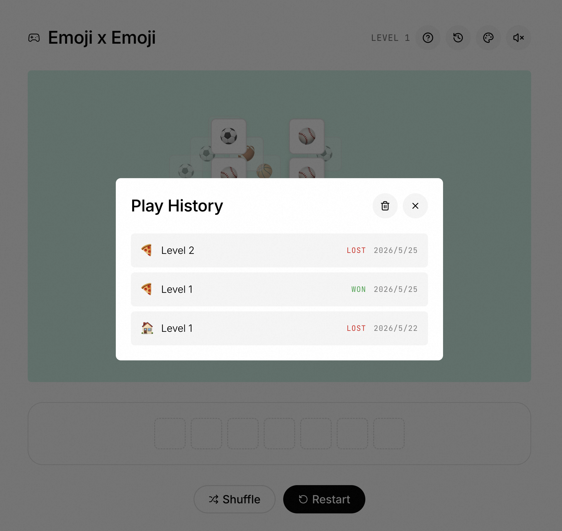 Emoji x Emoji gallery image