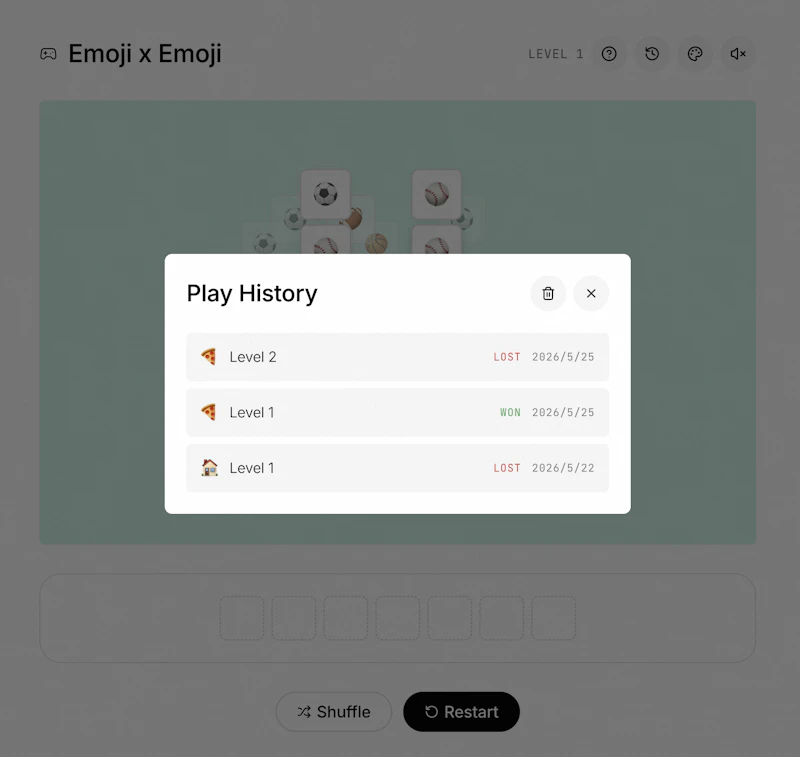 Emoji x Emoji screenshot 2