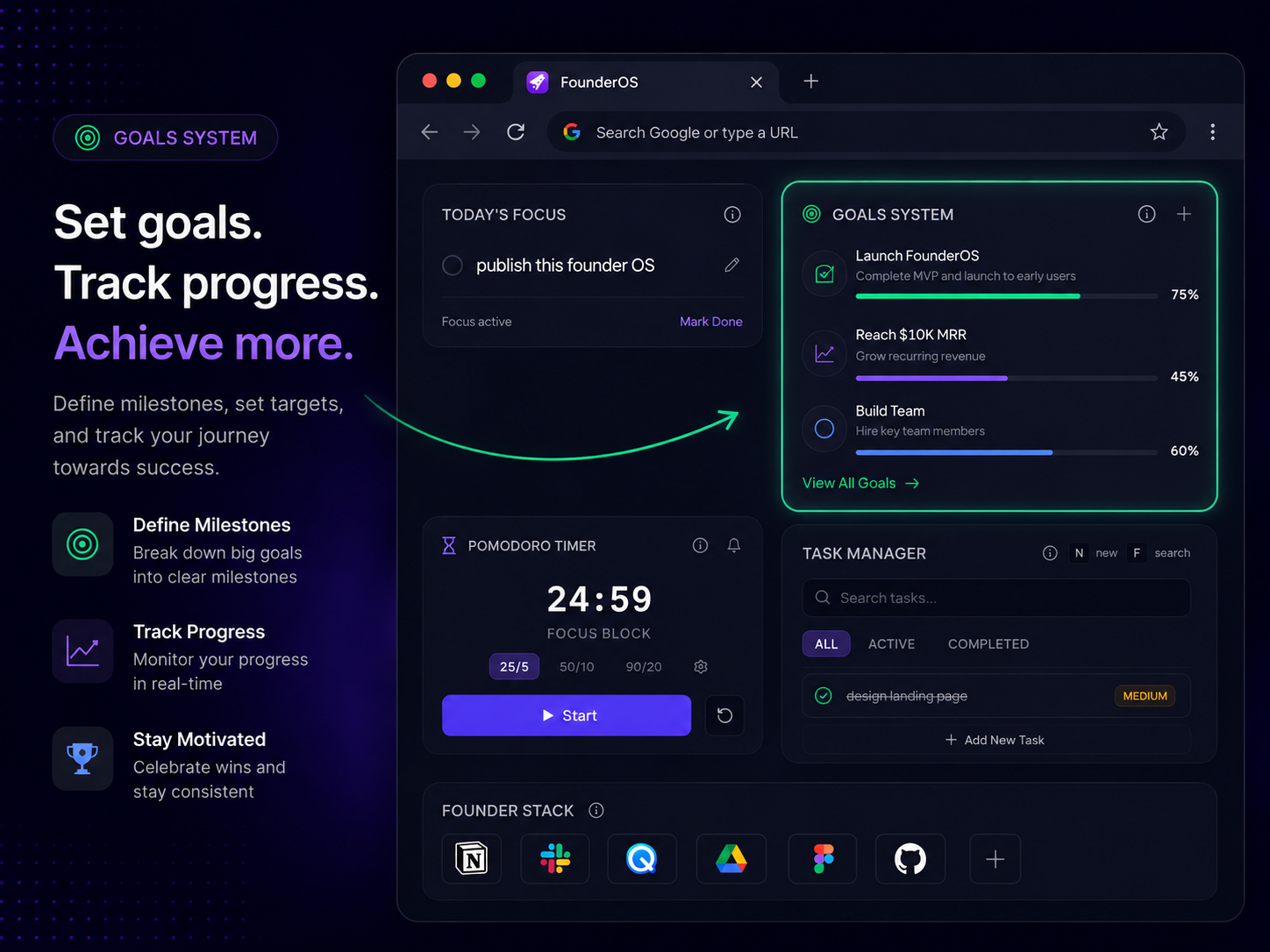 FounderOS — Command Center for Founders gallery image