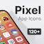 Pixel iOS App Icons