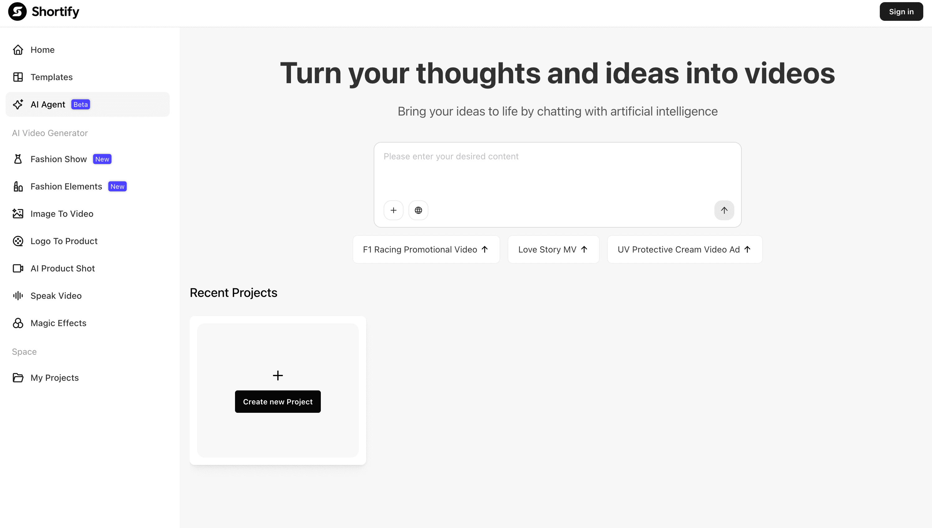 Shortify gallery image