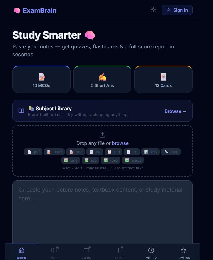 ExamBrain gallery image