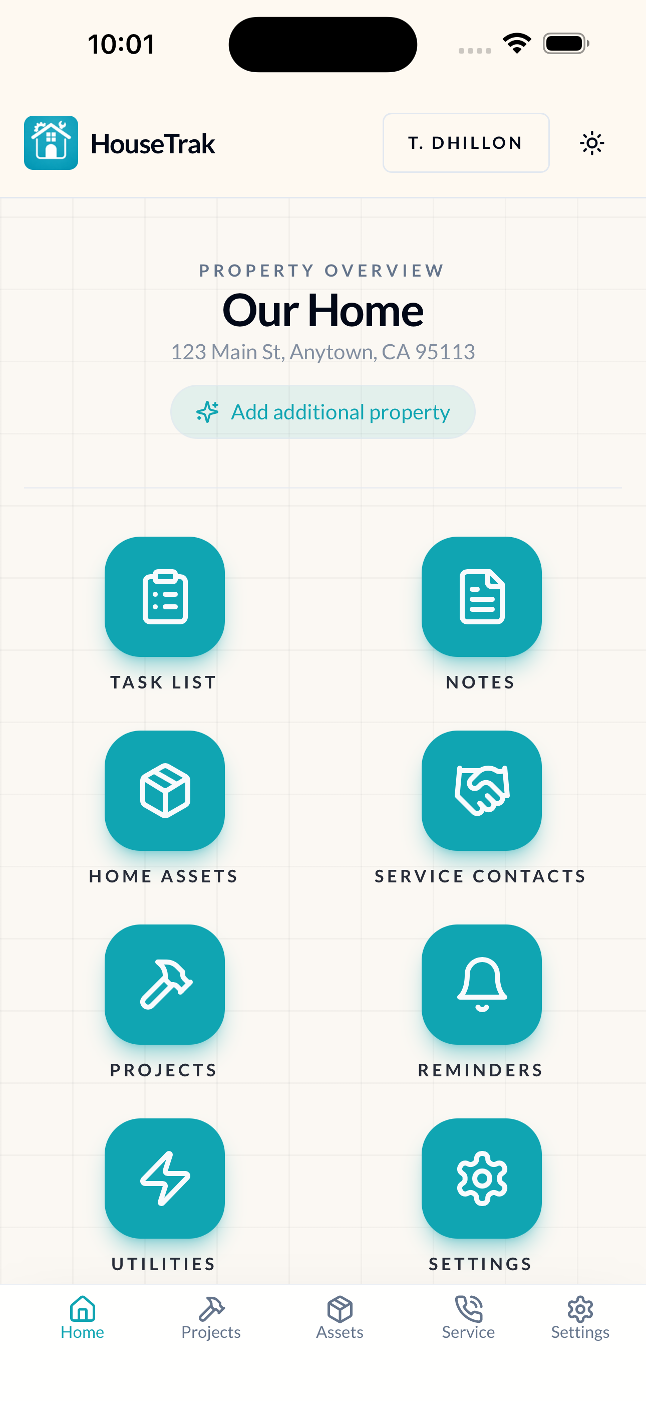 HouseTrak - Screenshot 2 showing product features and functionality