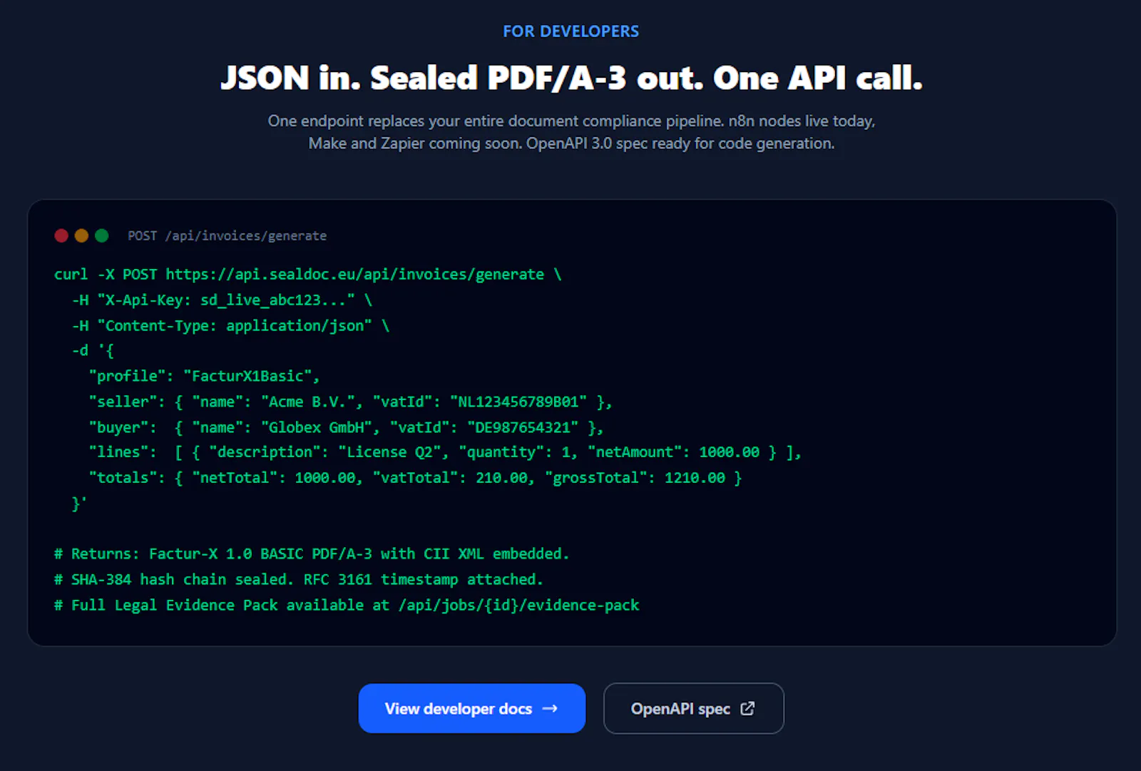 SealDoc — independently verifiable screenshot 4