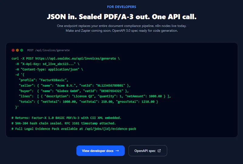 SealDoc — independently verifiable screenshot 4