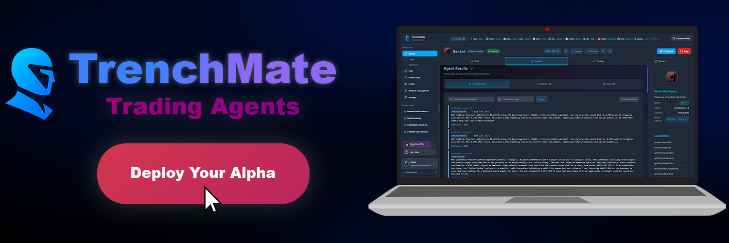 TrenchMate - Main product screenshot demonstrating key features and user interface