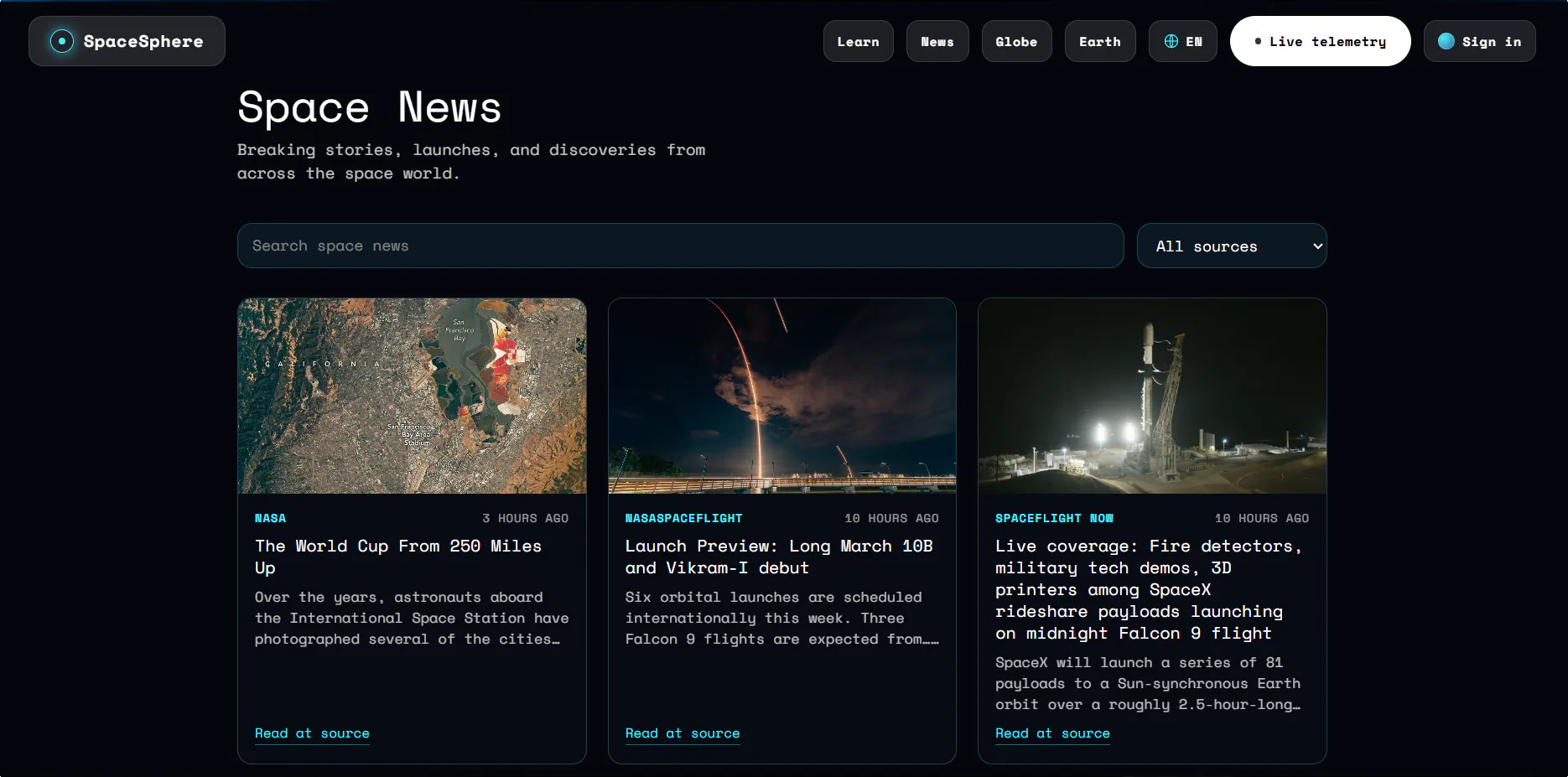 SpaceSphere gallery image