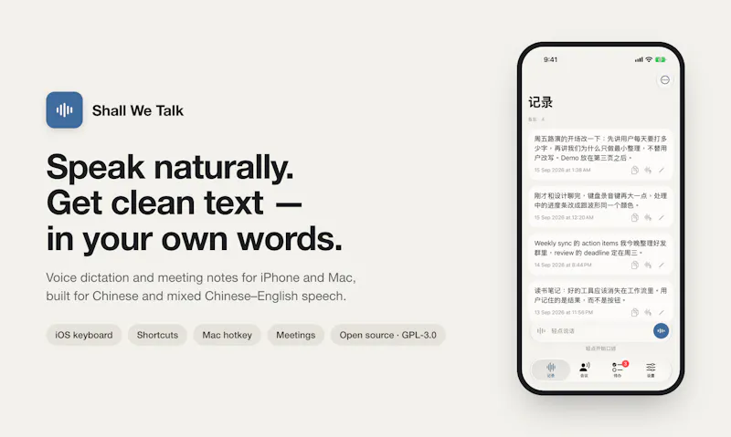 Shall We Talk screenshot 1