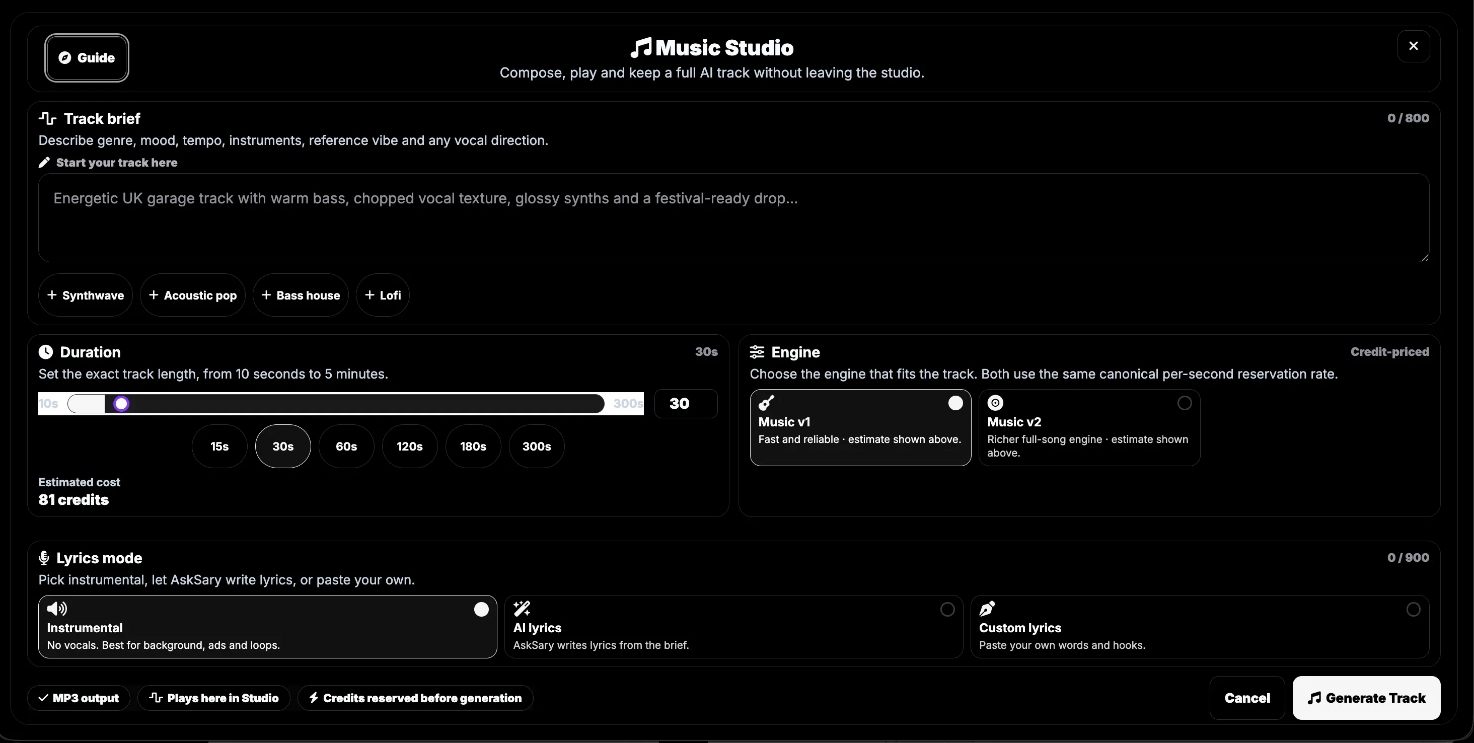 AskSary - BYOK-supported AI Studio gallery image