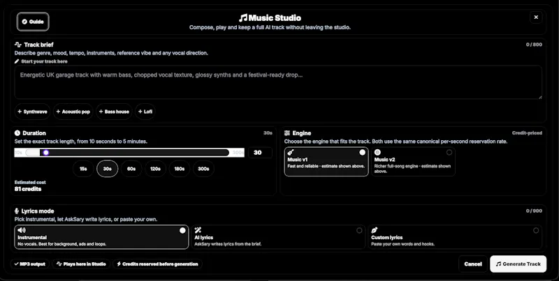 AskSary - BYOK-supported AI Studio screenshot 9