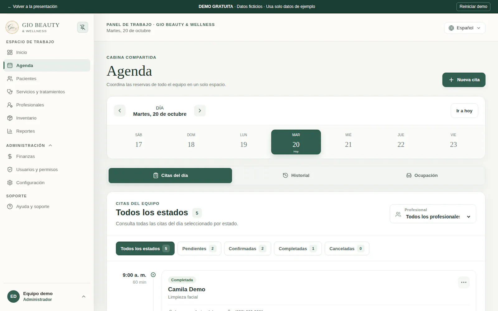 GIO Workspace screenshot 4