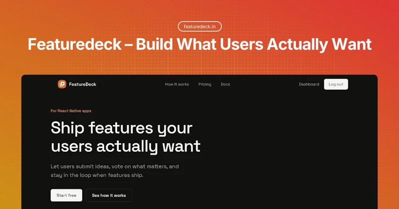 FeatureDeck screenshot 2