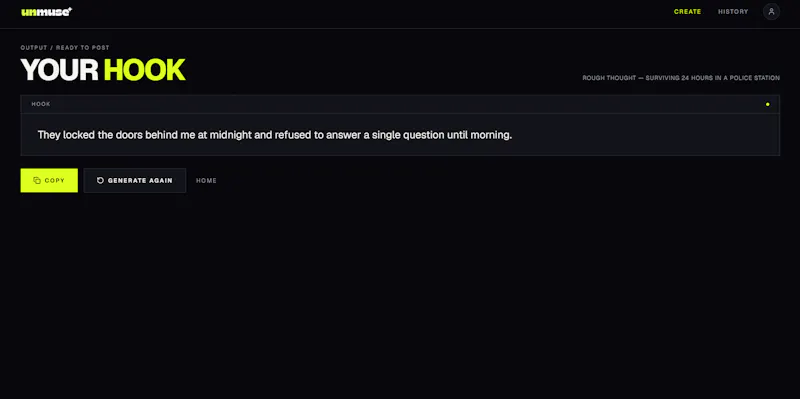 Unmuse screenshot 4