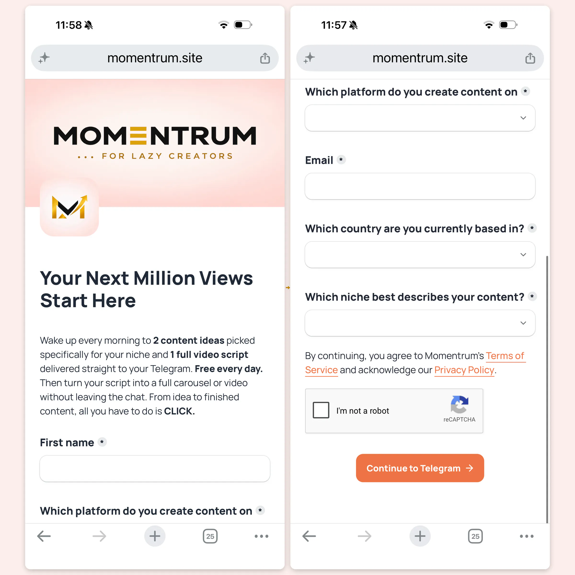 momentrum.site gallery image