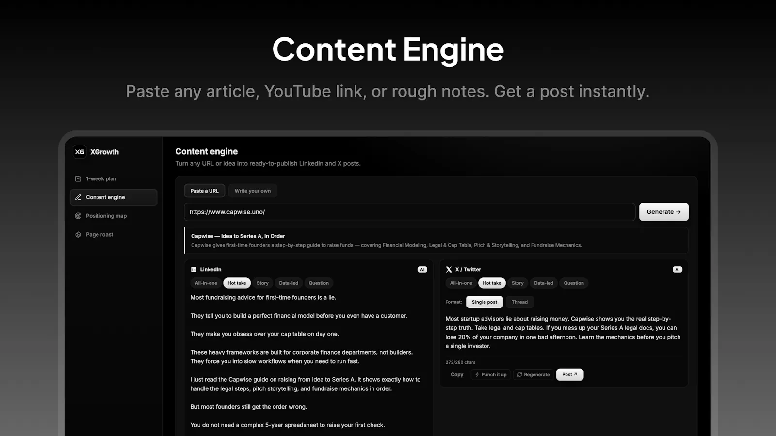 XGrowth screenshot 3