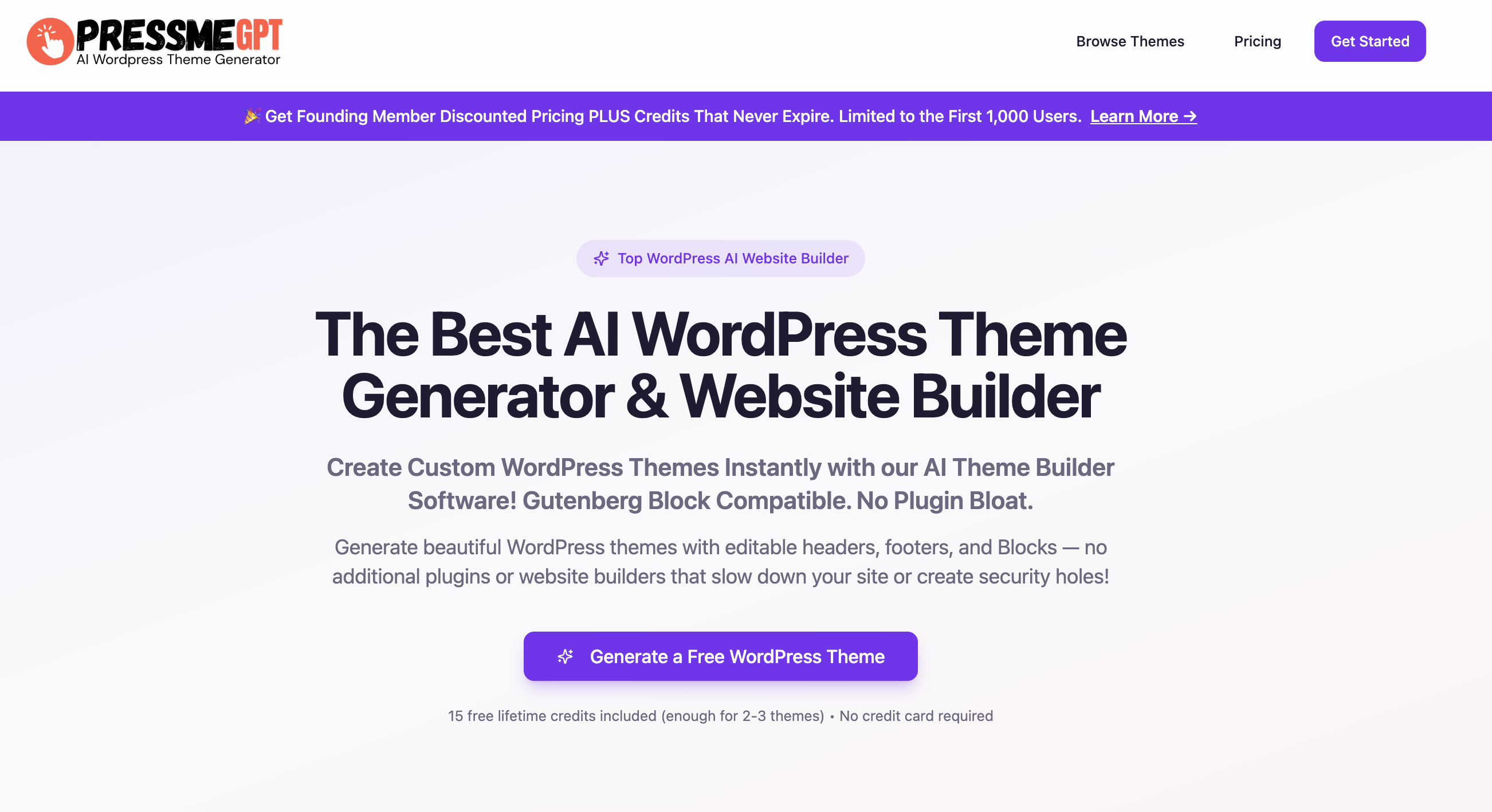 PressMeGPT.com screenshot 2