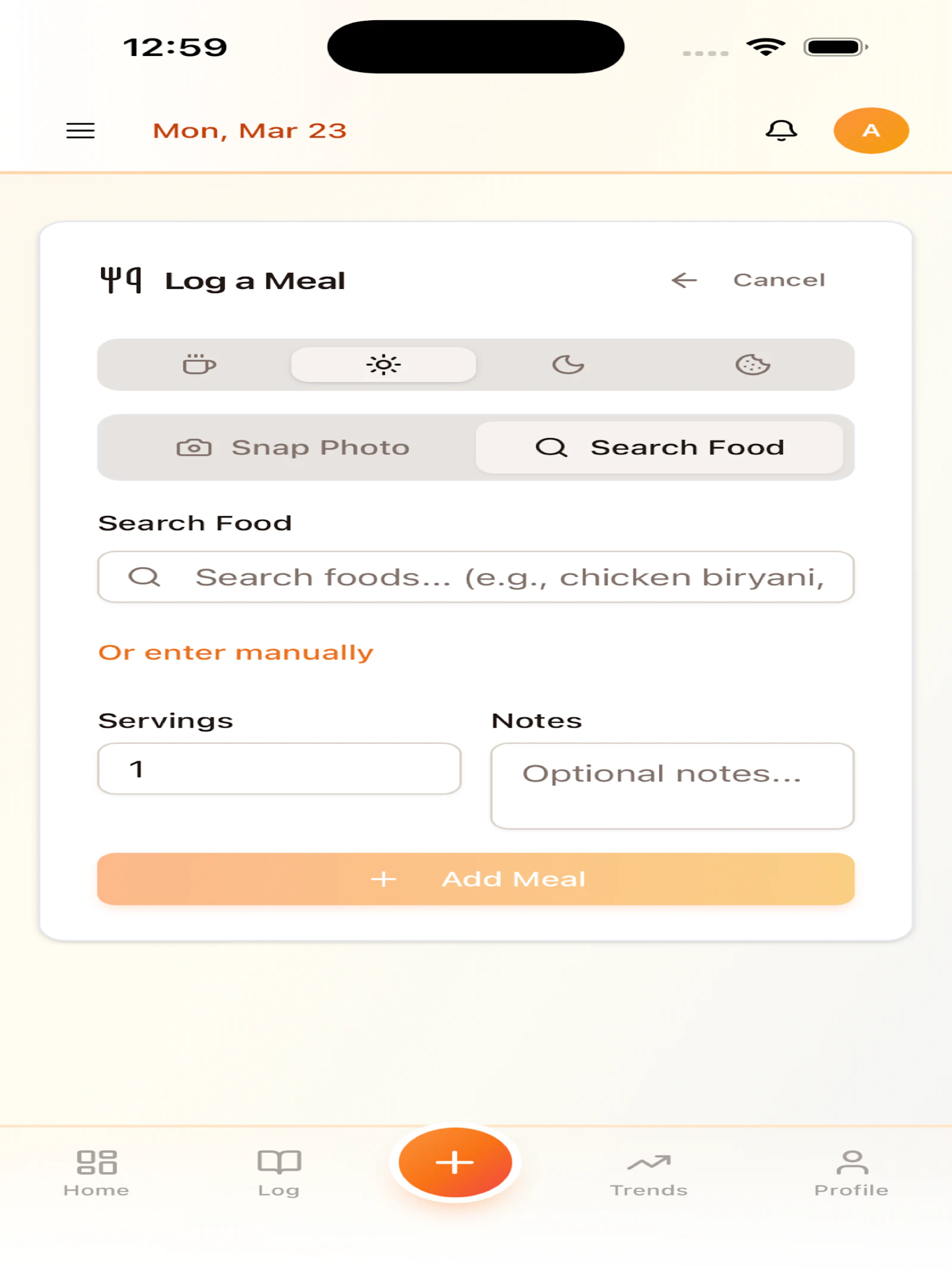 MyBiteIQ: AI Calorie Tracker screenshot 2