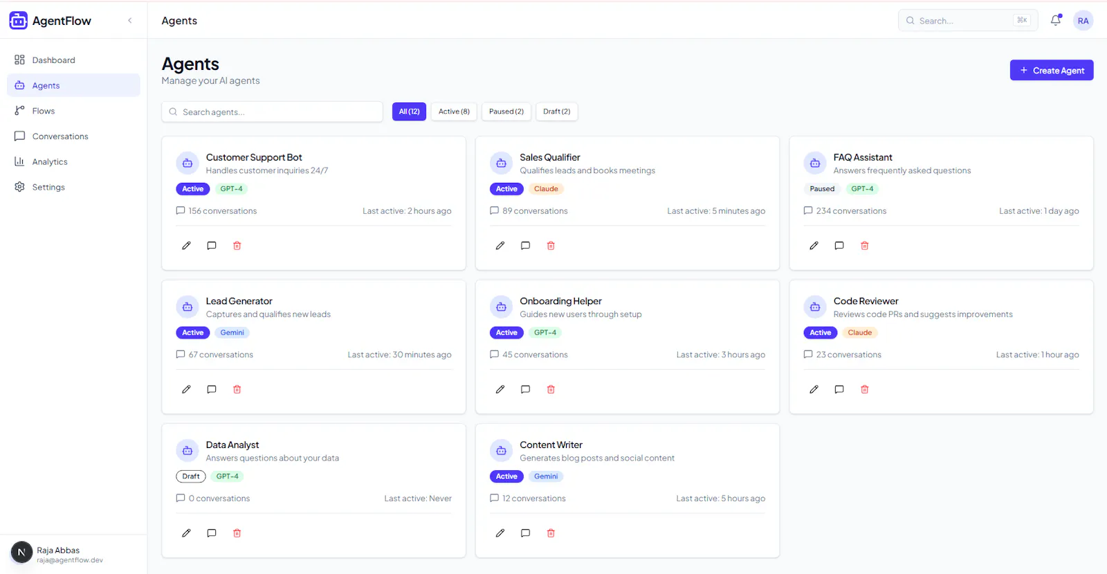 AgentFlow screenshot 8
