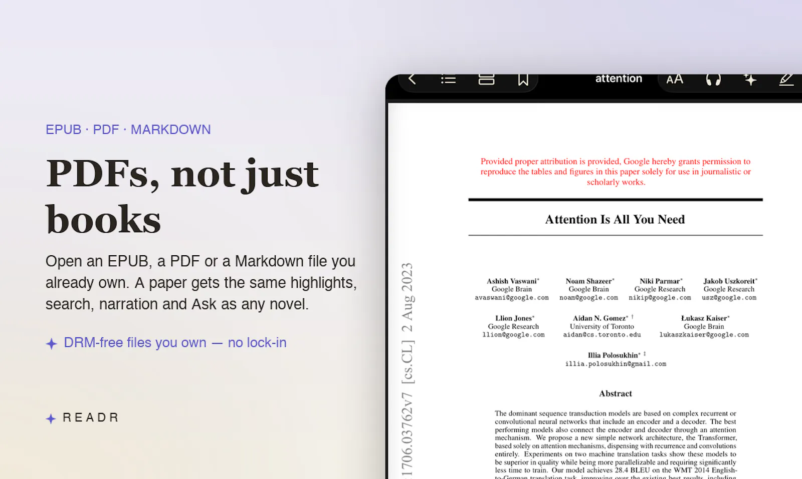 Readr screenshot 6