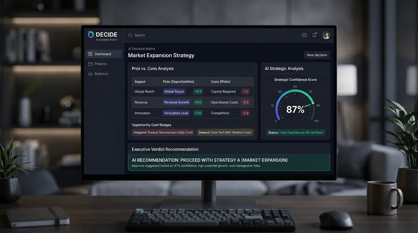 DECIDE screenshot
