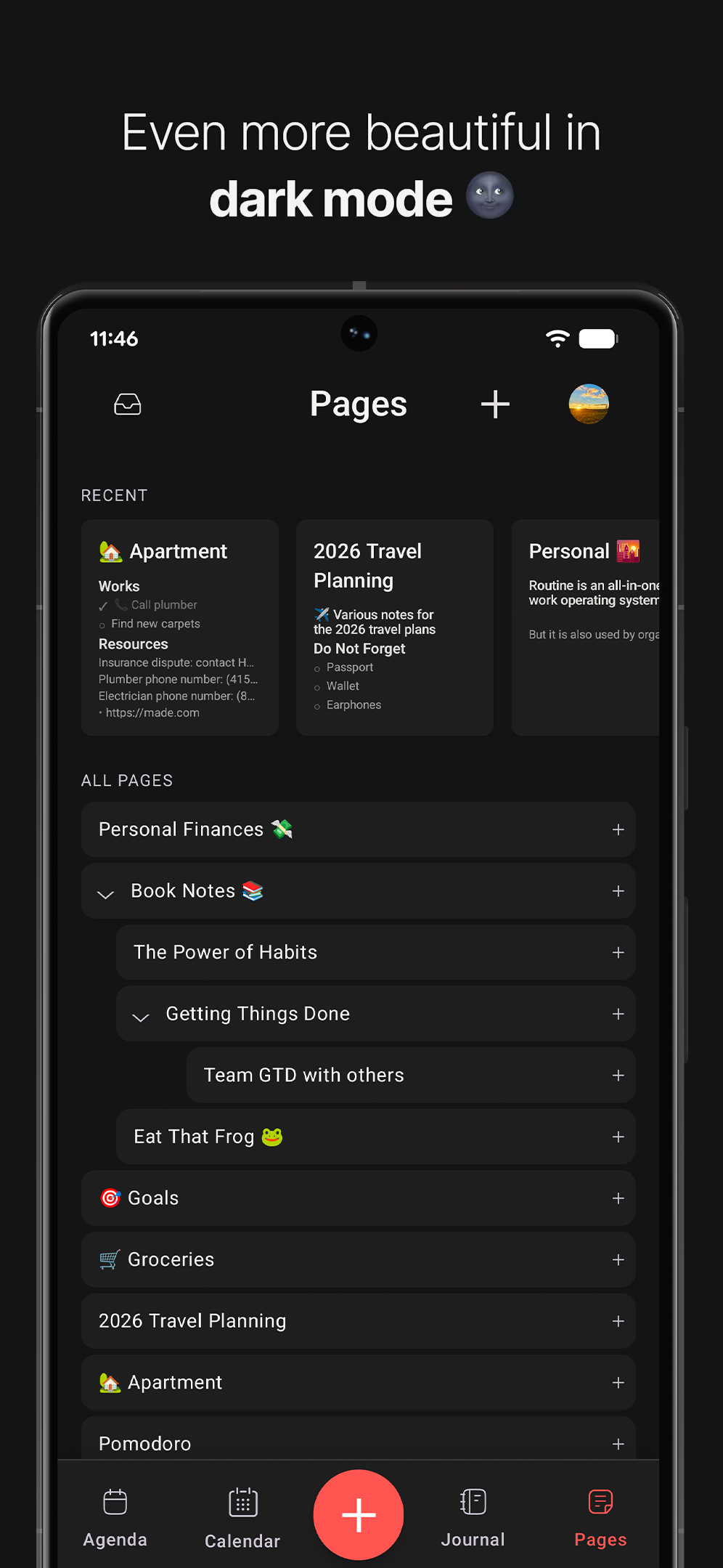 Routine Android - Screenshot 4 showing product features and functionality