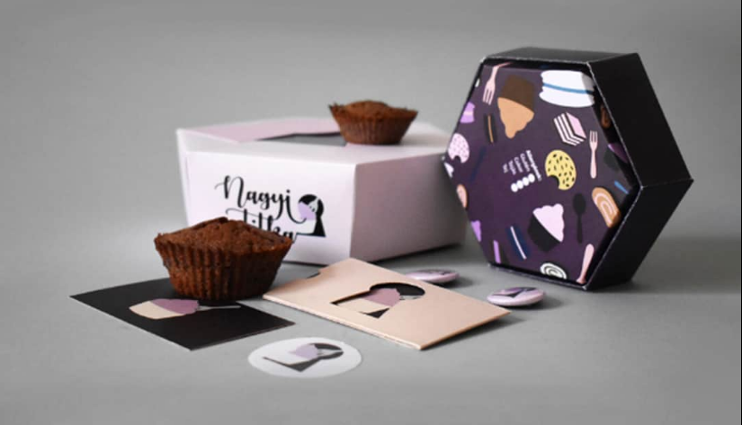 Mídia 1 de Caixas de muffin personalizadas - Muffins são um item de comida de dar água na boca e um delicioso