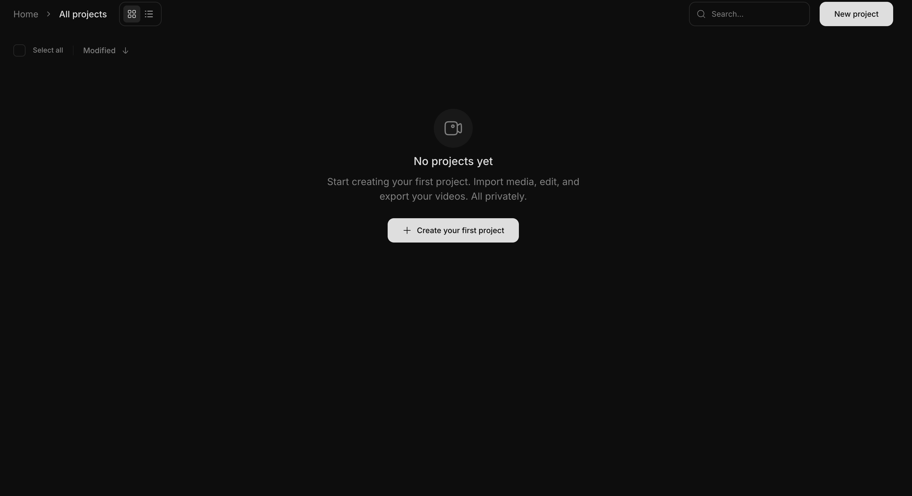 Free AI Video Editor OpenCutAI gallery image