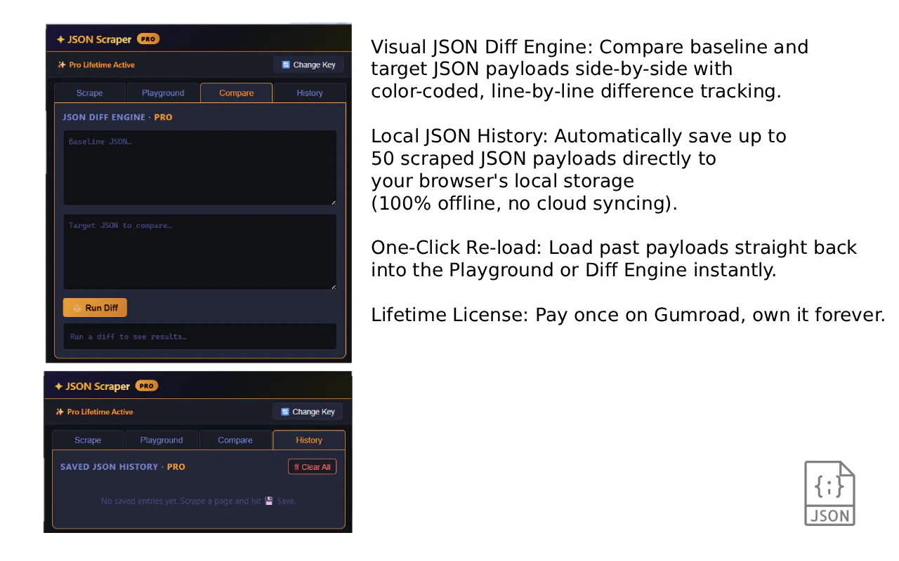 JSON Scraper & Playground gallery image