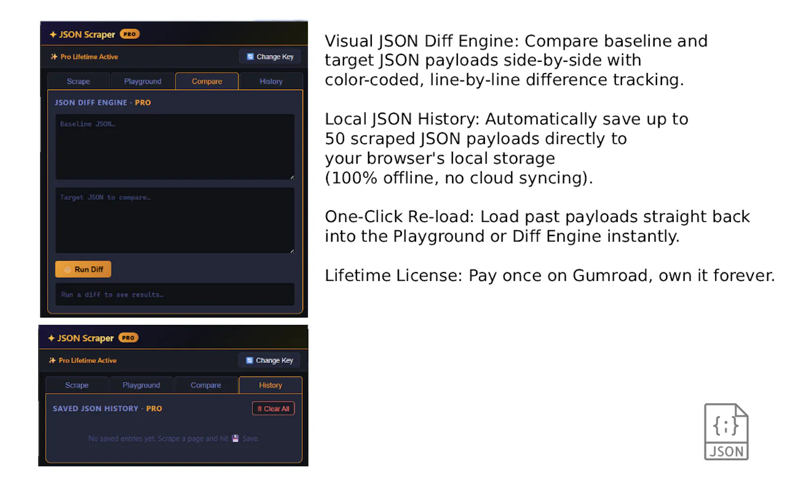JSON Scraper & Playground screenshot 4